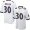 Men's Trayvon Mullen Baltimore Ravens Jersey - Game White