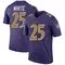 Men's Tre'Davious White Baltimore Ravens Color Rush Jersey - Legend Purple Big & Tall