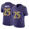 Men's Tre'Davious White Baltimore Ravens Vapor F.U.S.E. Jersey - Limited Purple