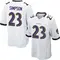 Men's Trenton Simpson Baltimore Ravens Jersey - Game White