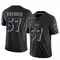 Men's William Kwenkeu Baltimore Ravens Reflective Jersey - Limited Black