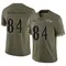 Men's Zaire Mitchell-Paden Baltimore Ravens 2022 Salute To Service Jersey - Limited Olive