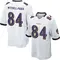 Men's Zaire Mitchell-Paden Baltimore Ravens Jersey - Game White