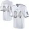 Men's Zaire Mitchell-Paden Baltimore Ravens Platinum Jersey - Limited White