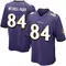 Men's Zaire Mitchell-Paden Baltimore Ravens Team Color Jersey - Game Purple