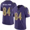 Men's Zaire Mitchell-Paden Baltimore Ravens Team Color Vapor Untouchable Jersey - Limited Purple