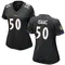 Women's Adisa Isaac Baltimore Ravens Jersey - Game Black