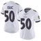 Women's Adisa Isaac Baltimore Ravens Vapor Untouchable Jersey - Limited White