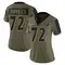 Women's Andrew Vorhees Baltimore Ravens 2021 Salute To Service Jersey - Limited Olive