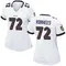 Women's Andrew Vorhees Baltimore Ravens Jersey - Game White