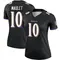 Women's Arthur Maulet Baltimore Ravens Jersey - Legend Black Plus Size