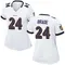 Women's Beau Brade Baltimore Ravens Jersey - Game White