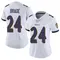 Women's Beau Brade Baltimore Ravens Vapor Untouchable Jersey - Limited White