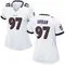 Women's Brent Urban Baltimore Ravens Jersey - Game White