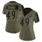 Women's Chris Board Baltimore Ravens 2021 Salute To Service Jersey - Limited Olive