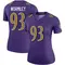 Women's Chris Wormley Baltimore Ravens Color Rush Jersey - Legend Purple Plus Size