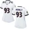 Women's Chris Wormley Baltimore Ravens Jersey - Game White