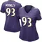 Women's Chris Wormley Baltimore Ravens Team Color Vapor Untouchable Jersey - Limited Purple