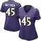 Women's Christian Matthew Baltimore Ravens Team Color Vapor Untouchable Jersey - Limited Purple