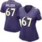 Women's Corey Bullock Baltimore Ravens Team Color Vapor Untouchable Jersey - Limited Purple