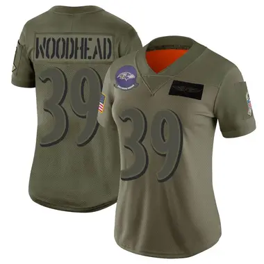 Women's Danny Woodhead Baltimore Ravens 2019 Salute to Service Jersey - Limited Camo