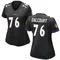 Women's Darrian Dalcourt Baltimore Ravens Jersey - Game Black