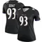 Women's Deadrin Senat Baltimore Ravens Jersey - Legend Black Plus Size