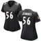 Women's Deion Jennings Baltimore Ravens Jersey - Game Black