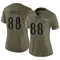 Women's Dennis Pitta Baltimore Ravens 2022 Salute To Service Jersey - Limited Olive