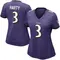 Women's Deonte Harty Baltimore Ravens Team Color Vapor Untouchable Jersey - Limited Purple