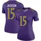 Women's DeSean Jackson Baltimore Ravens Color Rush Jersey - Legend Purple Plus Size