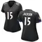 Women's DeSean Jackson Baltimore Ravens Jersey - Game Black