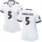 Women's Jalyn Armour-Davis Baltimore Ravens Jersey - Game White