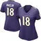 Women's Jeremy Maclin Baltimore Ravens Team Color Vapor Untouchable Jersey - Limited Purple