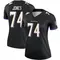 Women's Josh Jones Baltimore Ravens Jersey - Legend Black Plus Size