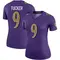 Women's Justin Tucker Baltimore Ravens Color Rush Jersey - Legend Purple Plus Size