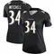 Women's Keaton Mitchell Baltimore Ravens Jersey - Legend Black Plus Size