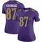 Women's Keith Kirkwood Baltimore Ravens Color Rush Jersey - Legend Purple Plus Size