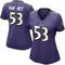 Women's Kyle Van Noy Baltimore Ravens Team Color Vapor Untouchable Jersey - Limited Purple