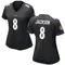 Women's Lamar Jackson Baltimore Ravens Jersey - Game Black