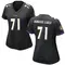 Women's Malaesala Aumavae-Laulu Baltimore Ravens Jersey - Game Black