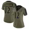 Women's Malik Cunningham Baltimore Ravens 2021 Salute To Service Jersey - Limited Olive