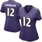 Women's Malik Cunningham Baltimore Ravens Team Color Vapor Untouchable Jersey - Limited Purple