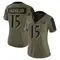 Women's Nelson Agholor Baltimore Ravens 2021 Salute To Service Jersey - Limited Olive