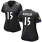 Women's Nelson Agholor Baltimore Ravens Jersey - Game Black