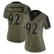 Women's Nnamdi Madubuike Baltimore Ravens 2021 Salute To Service Jersey - Limited Olive