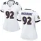 Women's Nnamdi Madubuike Baltimore Ravens Jersey - Game White