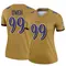 Women's Odafe Oweh Baltimore Ravens Inverted Jersey - Legend Gold Plus Size