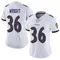 Women's Owen Wright Baltimore Ravens Vapor Untouchable Jersey - Limited White