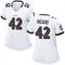 Women's Patrick Ricard Baltimore Ravens Jersey - Game White